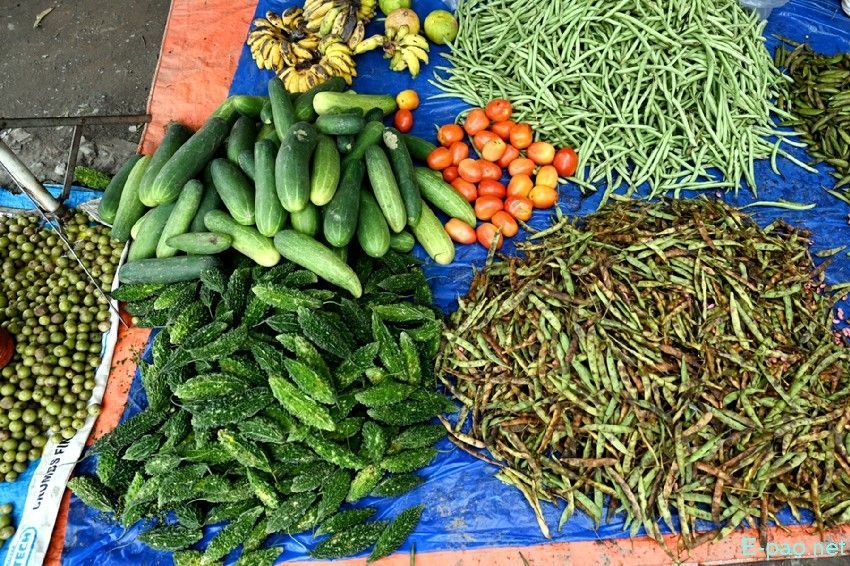 Seasonal Vegetable and Fish at Khwairamband Keithel Ima Market :: 16th September 2025
