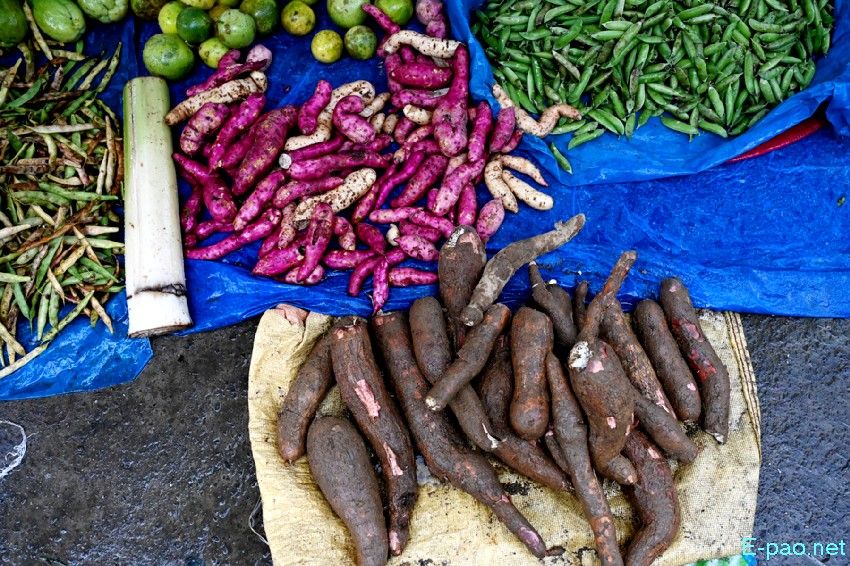 Seasonal Vegetable and Fish at Khwairamband Keithel Ima Market :: 16th September 2025
