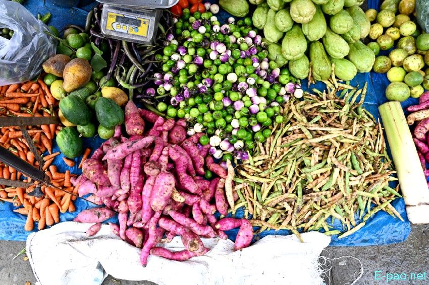 Seasonal Vegetable and Fish at Khwairamband Keithel Ima Market :: 16th September 2025
