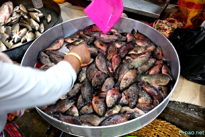Seasonal Vegetable and Fish at Khwairamband Keithel Ima Market :: 16th September 2025