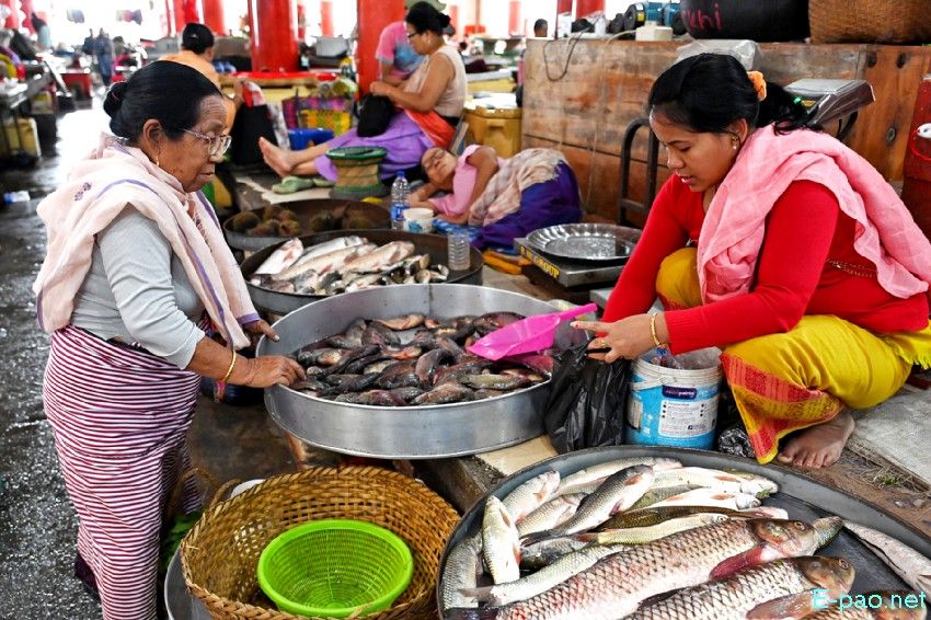 Seasonal Vegetable and Fish at Khwairamband Keithel Ima Market :: 16th September 2025