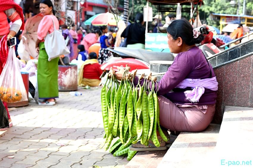 Seasonal Vegetable at Khwairamband Ima Keithel, Imphal :: 18th March 2026