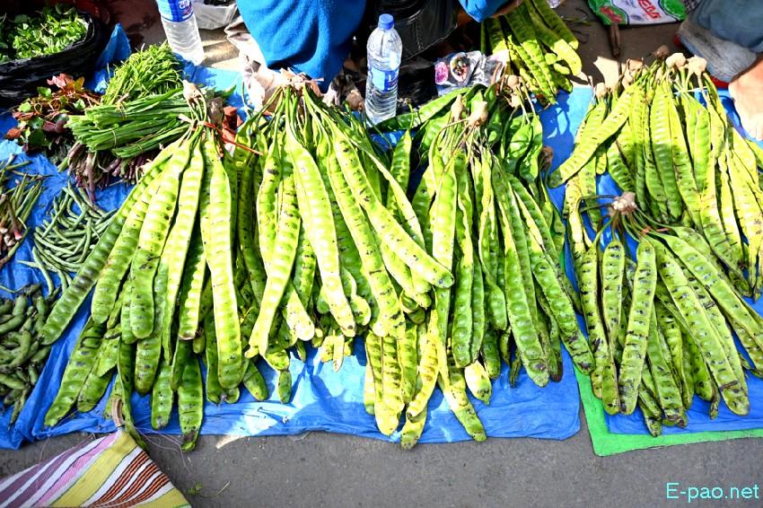Seasonal Vegetable at Khwairamband Ima Keithel, Imphal :: 18th March 2026
