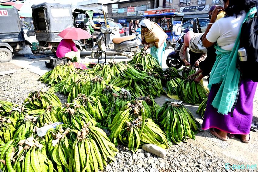 Seasonal Vegetable at Khwairamband Ima Keithel, Imphal :: 18th March 2026