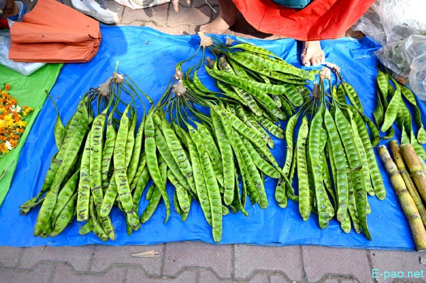 Seasonal Vegetable at Khwairamband Ima Keithel, Imphal :: 18th March 2026