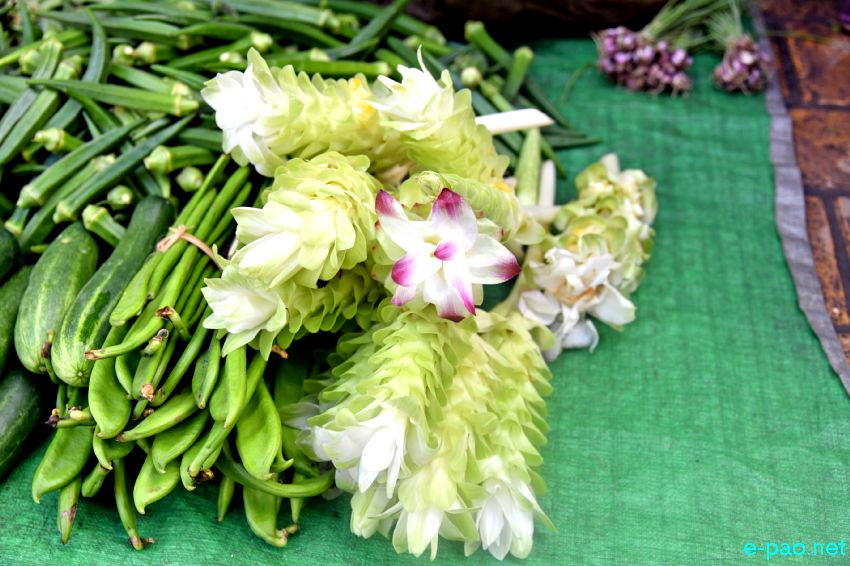 Seasonal food and other items  at Khwairamband Ima Keithel, Imphal :: 10th July 2026