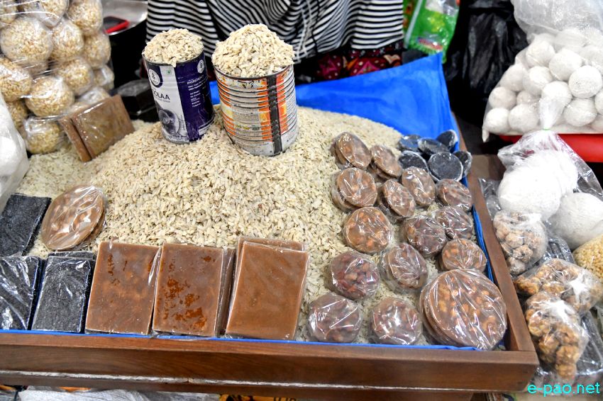 Seasonal food and other items  at Khwairamband Ima Keithel, Imphal :: 10th July 2026