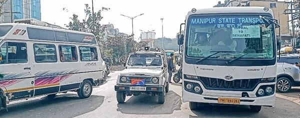 Reports of roadblocks in Kuki areas send back MST buses