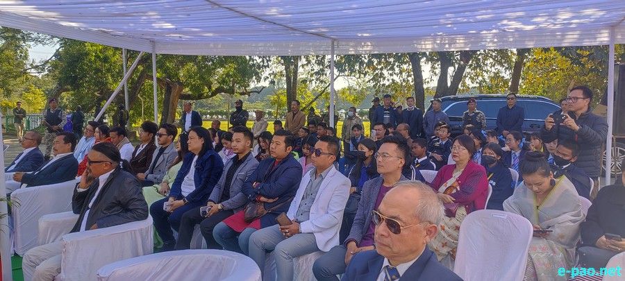 Curtain raiser ceremony of commissioning of INS Imphal at Kangla, Imphal :: 22nd December 2023