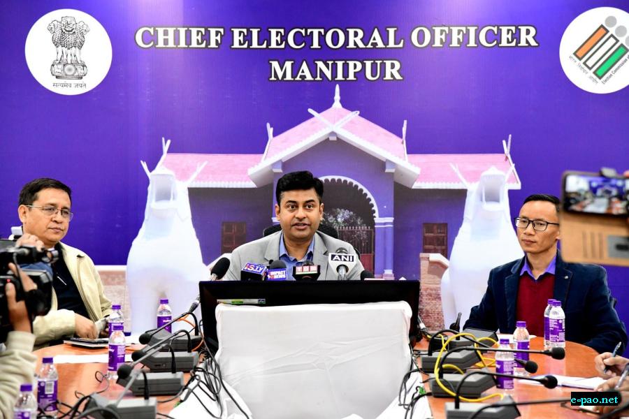  Final electoral rolls, released by Manipur Chief Electoral Officer Pradeep Kumar Jha 