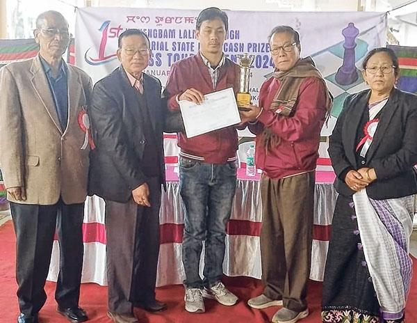 Y Dhanabir claims W Lalmani Memorial State Level Chess Tournament title