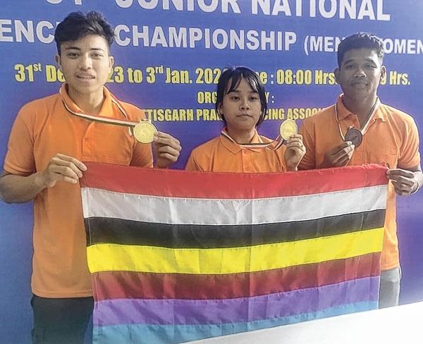 Junior Fencing Nationals : Sonia, Denny and Moramba bag gold medals