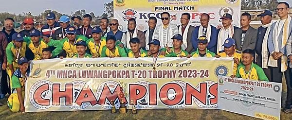 KCC crush MPSC by 10 wickets to seal 4th MNCA Luwangpokpa T20 Trophy title