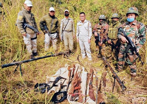 Arms, ammos seized at Kpi, CCpur