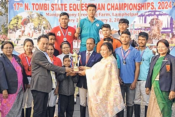Chingkheihunba PC crowned champions of State Equestrian C'ships