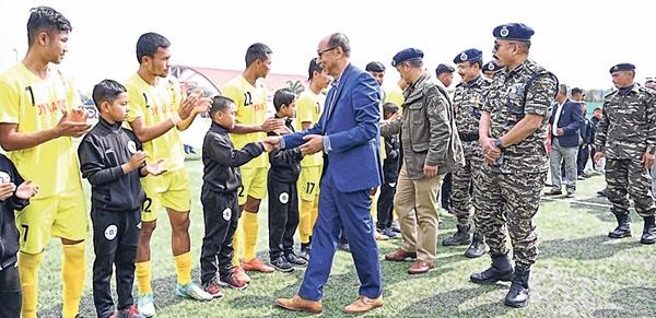 14th Shaheed Manoranjan Memorial Football Tournament gets underway