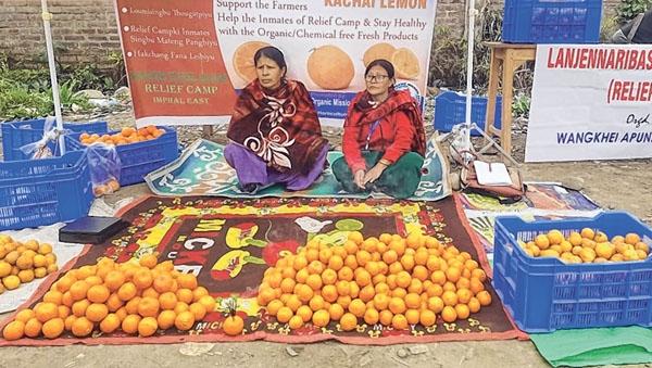 MOMA helps displaced folks sell Tamenglong orange, Kachai lemon
