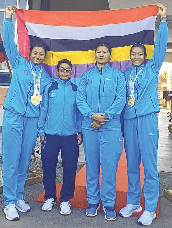 Th Priya-H Tendenthoi pair clinch gold at Rowing Nationals