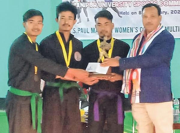 Pravabati College, Biramangol College crowned men's and women's Thang-Ta champs