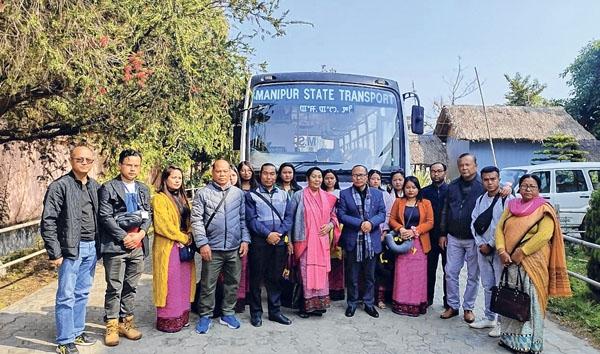 Manipuri cultural team flagged off