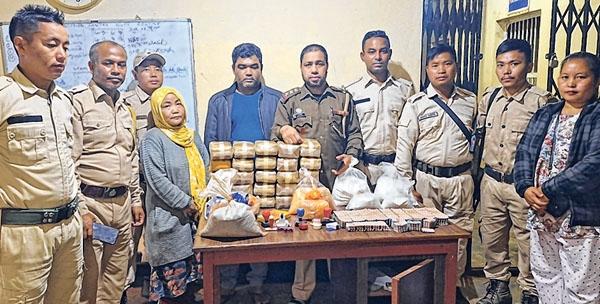 Huge quantity of drugs seized