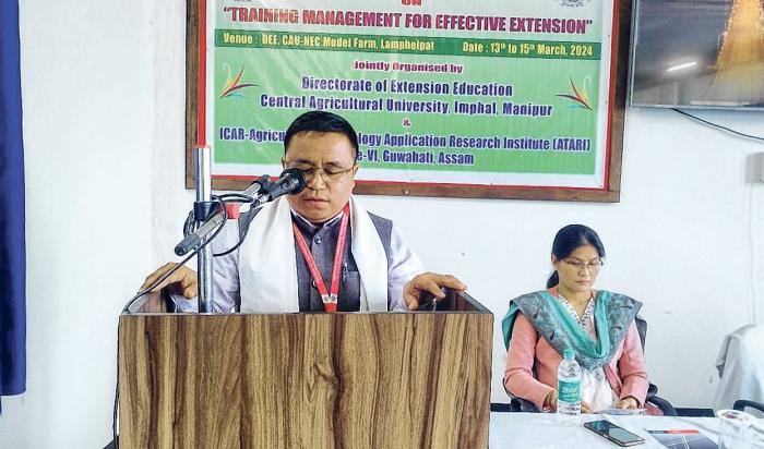 Capacity building programme on 'Training Management for Effective Extension' kicks off