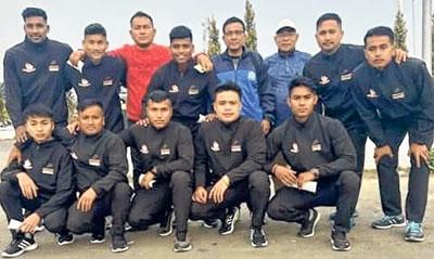 State Kabaddi team leave Imphal for Senior Nationals