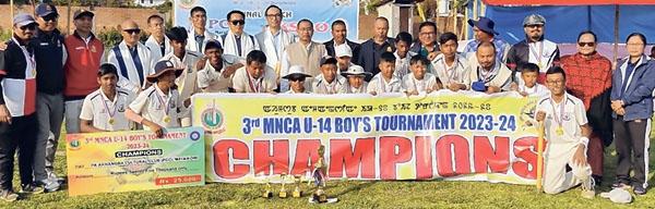 3rd MNCA U-14 Boys Tournament : Th Lucky, L Nelson steer PCC to title trophy
