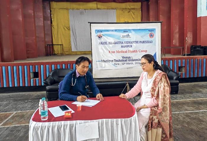 Free health check-up, OPD camp conducted