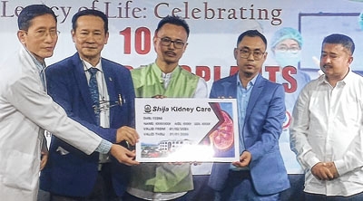 Shija hits milestone with 100 kidney transplants