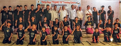 30-day Thang-Ta Training Course concludes Bangladesh's Nayapattan
