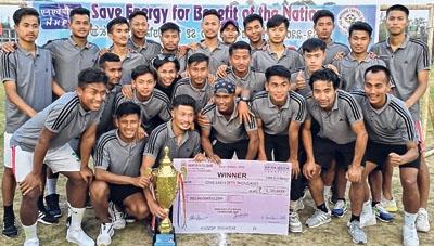 Sagolband United win 1st CM and 14th Loktak Trophy title
