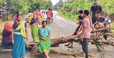One more police OP, 2 Meitei houses burnt