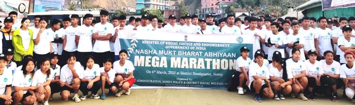 Mega Marathon Race held in Noney
