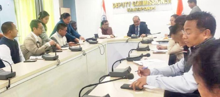 PCCF & HoFF reviews implementation of schemes in Kangpokpi