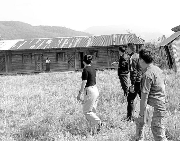 DA officials inspect schools in Senapati