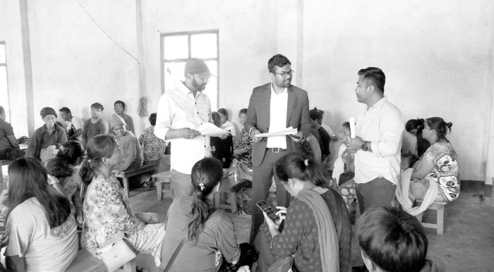 Kpi Forest Division conducts awareness prog on Blyth's Tragopan