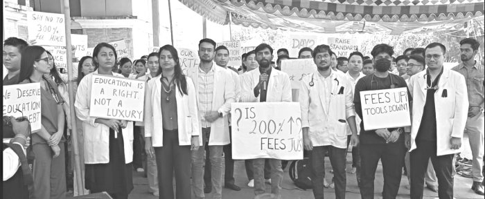 JNIMS doctors launch strike over fee hike