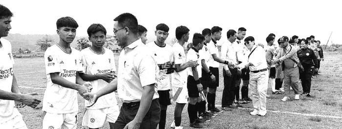 Four teams win in Kakching Subroto football tournament