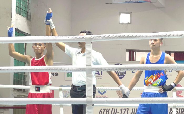 Four state boxers book quarterfinal berths at Junior National Boxing Championship
