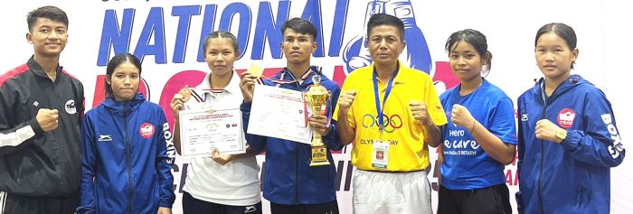 Radhamani, Lanchenba strike gold as Manipur finish Junior Boxing Nationals with six medals