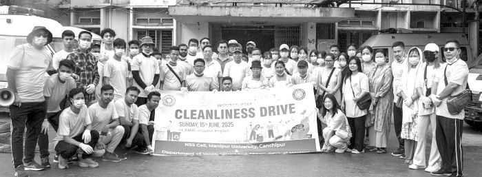 MU NSS volunteers sanitise JNIMS