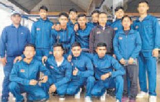 State team depart for 1st U-18 National Kabaddi Championship in Haridwar