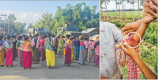 Kuki militants on the offensive, farmer shot, hurt