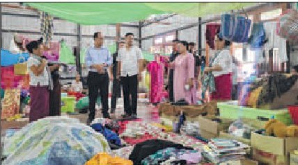 MPCC chief inspects relief camps