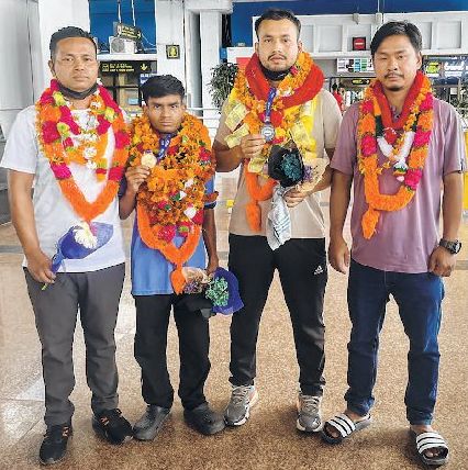 Th Suraj bags gold, S Boicha wins bronze at National Deaf Sports Championship
