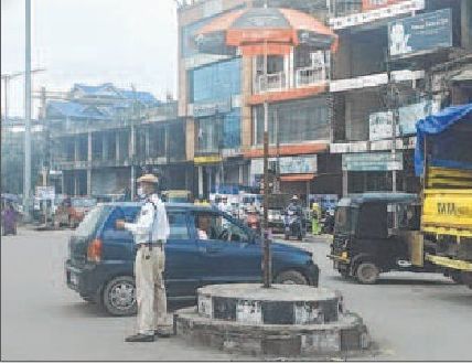 Traffic islands: Prime targets during protests