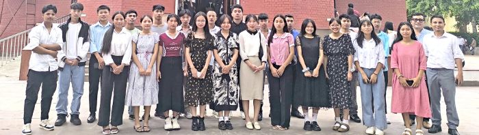 Ukhrul students trained under JAIHIND 2025