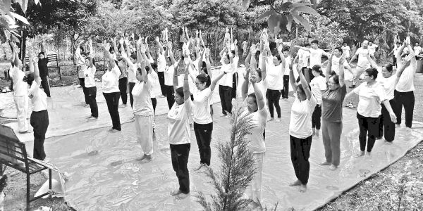Awareness on Yoga held in Kakching