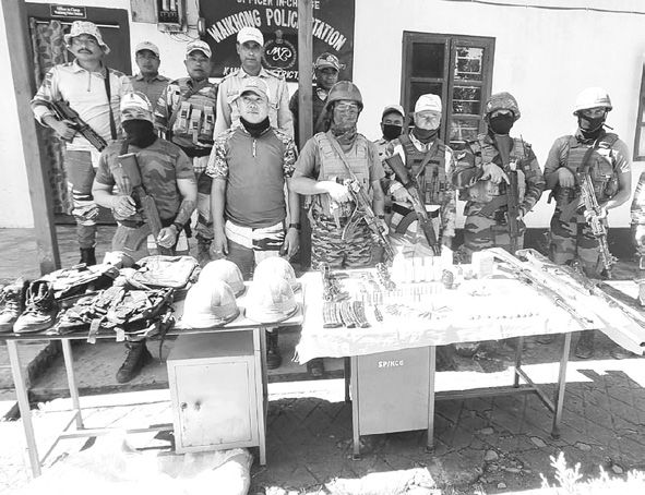 Huge cache of arms recovered as SFs continue operations